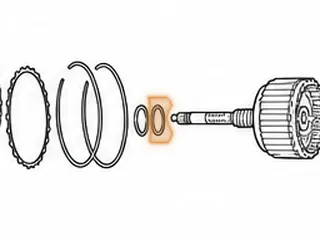 Bearing W/Race, A960E Stator To Forward Drum (2.010”OD)(1.440”ID) 2006-Up — Part # 267229A