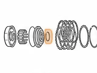 Snap Ring, A960E Coast/Forward Piston Kit (.045”Thick)(1.500”OD) 2006-Up — Part # 267877A