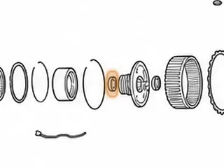 Needle Bearing, A960E Rear Planet Hub (Front)(1.245”OD)(NSK 08502714W) 2006-Up (Also Fits Rear Planet Hub (Rear) — Part # 267252A