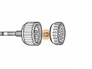 Bushing, A960E Forward Drum (.712”ID)(.825”OD)(Brass) 2006-Up — Part # 267048A