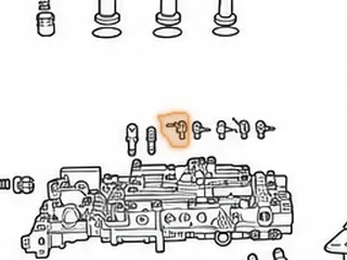 Solenoid, A761 S1 (Shift A)(1 Pin Black Connector At 12:00)(W/Square Hole In The Metal End) (W/1 Bolt Bracket) 2004-Up… — Part # 117421B