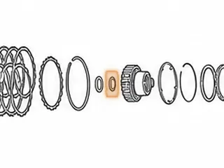 Bearing W/Race, A960E Forward Clutch Drum To Hub (.790”ID)(1.603”OD)(.150”Thick) 2006-Up — Part # 267232A