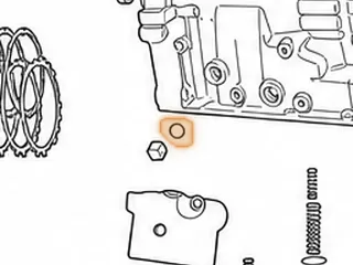 O-RIng, A960E Fill Plug (Driver Side Rear) 2006-Up — Part # 117388A
