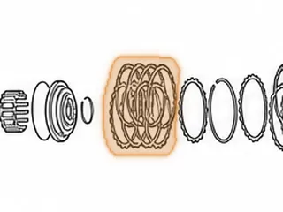 Friction, A960E Coast Clutch (30 Teeth)(.062”Thick)(4.045”OD) 2006-Up — Part # 267102A