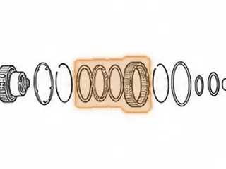 Cap, A960E Front Sprag (Brass)(2.927”OD)(2.273”ID)(.185”Thick) 2006-Up — Part # 267650-1A