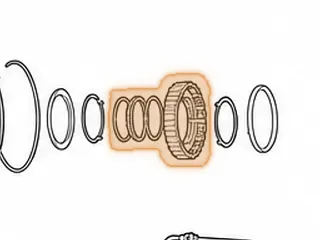 Sprag, A960E #2 (22 Elements)(.520”Thick W/Caps)(.445”Thick W/O Caps) 2006-Up — Part # 267652A