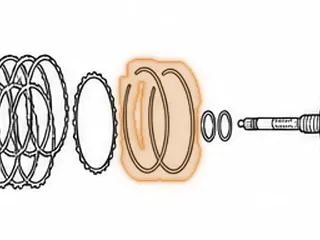 Snap Ring, A960E Direct (6 3/8”OD)(.062”Thick)(.255”Wide) 2006-Up — Part # 267878A