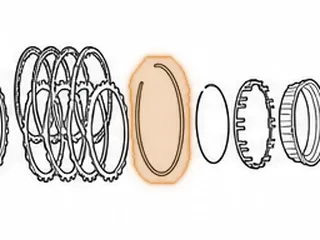 Snap Ring, A960E Support To Case (.117”Thick)(6 3/4”OD)(2 Eyelets)(Beveled) 2006-Up — Part # 267883A