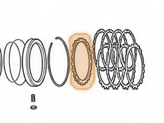 Pressure Plate, A960E B2 Clutch (17 Teeth)(12 Spring Dimples)(4.100”ID)(.180”/.250”Thick) (5.705”OD) 2006-Up — Part # 267140A