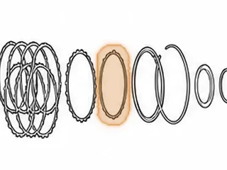 Cushion, A960E Reverse Clutch (8 Teeth)(.055”Thick)(5.490”ID)(Beveled) 2006-Up — Part # 267854A