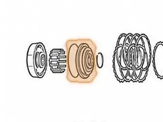 Retainer, A960E Coast/Forward Spring (14 Spring Pockets)(1.580”Thick)(3.820”OD) 2006-Up — Part # 267984A
