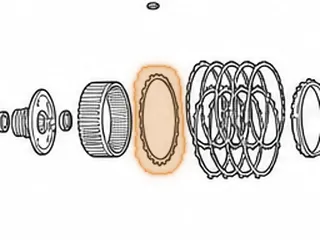 Pressure Plate, A960E Low-Reverse (Top)(16 Teeth)(Stepped)(4.340”ID)(#8) 2006-Up — Part # 267154A