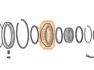 Outer Race, A960E Low-Reverse Sprag (17 Lugs)(3.195”ID)(1.330”Thick) 2006-Up — Part # 267669A