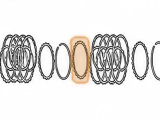 Cushion, A960E Forward Clutch (12 Teeth)(Dished)(.062”Thick)(3.720”ID) 2006-Up — Part # 267129A