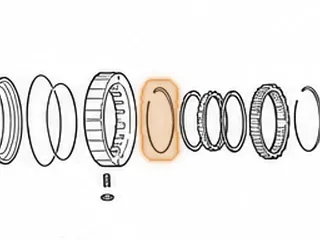 Snap Ring, A960E Holds #3 Sprag In Outer Race (.039”Thick) 2006-Up — Part # 267887A
