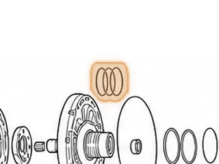 Ring, A750/A761 Stator To Direct Drum (.090”Thick, 2.655”OD)(Teflon) 2003-Up — Part # 117179AT