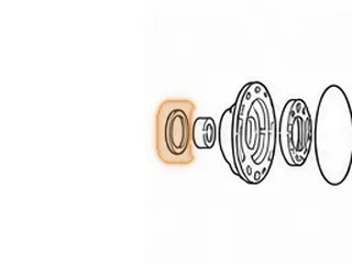 Seal, R150F Chain Case (Front & Rear) Outer 1989-Up (V6 1987-Up) — Part # 197070AC