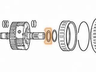 Bearing W/Race, R150F Ring Gear Hub To Center Support — Part # 197223