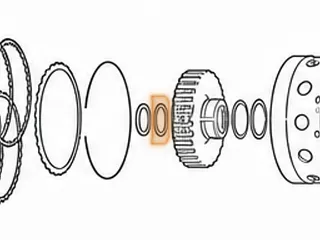 Race, AA80E Forward Clutch Hub (Front)(2.035"OD)(1.445"ID) (.117"Thick) 2007-Up — Part # 287233A