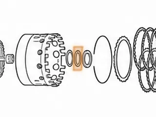 Needle Bearing, AA80E Forward Planet To Direct Drum (.175" Thick)(2.050"OD)(1.135"ID) 2007-Up — Part # 287237A