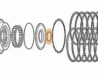 Snap Ring, AA80E Holds Forward Clutch Piston/Retainer In Drum (2.050"OD)(.048"Thick) 2007-Up — Part # 287877A
