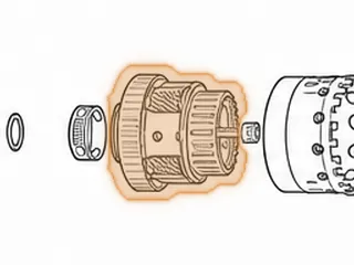 Planet, AA80E Forward (4 Long Gears & 4 Short Gears) (5.950"Tall)(2 Clutch Hub)(Aluminum Hub Has 12 Bolts) 2007-Up — Part # 287582A