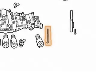 Bolt Set, AA80E Valve Body To Case (17 Pieces) 2007-Up — Part # 287782AK