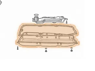 Pan, AA80E Bottom (9 Bolt) 2007-Up — Part # 287765A