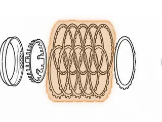 Friction, AA80E Intermediate Clutch (36 Teeth)(.074"Thick)(8.010"OD) 2007-Up — Part # 287104A