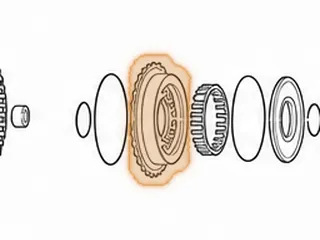 Piston, AA80E Forward Clutch (Aluminum)(24 Spring Pockets) (36 Outer Lugs)(6.830"ID) 2007-Up — Part # 287964A