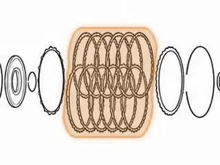 Steel, AA80E Forward Clutch (36 Teeth)(.078"Thick)(5.965"ID) (6.830"OD) 2007-Up — Part # 287128A
