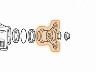 Yoke, AA80E (3 Bolt) (3.265"Tall) 2007-Up — Part # 287841A