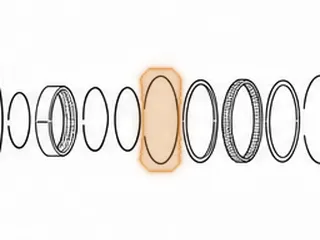 Snap Ring, AA80E Holds Rear Sprag In Outer Race (Front & (Rear)(5.340"OD)(.040"Thick) (.055"Wide) 2007-Up — Part # 287884A