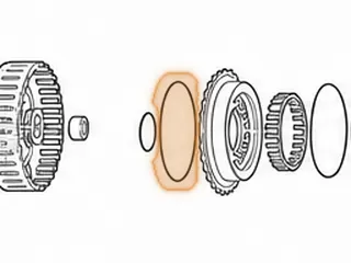 O-Ring, AA80E Forward Clutch Piston/Retainer (Outer) (5.175"OD)(.105"Thick) 2007-Up — Part # 287335-1A