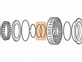 O-Ring, AA80E Reverse Clutch Piston (Inner)(2.920"ID) 2007-Up — Part # 287338A