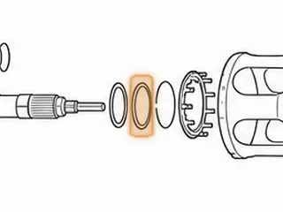 Race, AA80E Output Shaft To Case (3.245"OD)(2.445"ID) 2007-Up — Part # 287272A