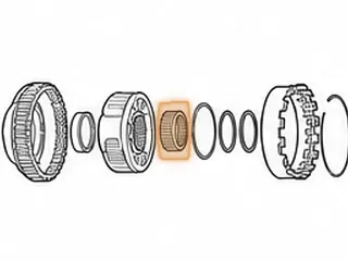 Sun Gear, AB60E/AB60F Front Planet (42 Teeth)(1.096”Thick)(2.670”OD) 2007-Up — Part # 77612A