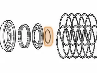 Snap Ring, AB60E/AB60F Holds Direct Clutch Spring Retainer In (.046”Thick)(3.060”OD) 2007-Up — Part # 77879A