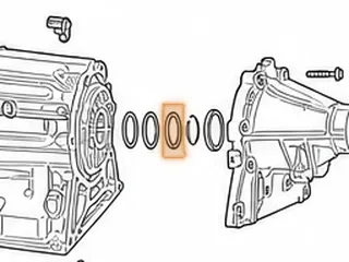 Race, AB60E (2wd) Case (Rear) To Output Shaft Snap Ring (.159”Thick)(2.241”OD)(1.585”ID) 2007-Up — Part # 77265AE
