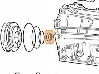 Caged Needle Bearing, AB60E/AB60F Case (Rear)(.373”Thick)(1.885”OD)(Cast # DB 76483) 2007-Up — Part # 77262A