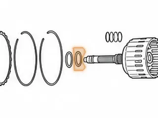 Bearing W/Race, AB60E/AB60F Stator To Forward Drum (.130”Thick)(2.088”OD)(1.445”ID) 2007-Up — Part # 77229A