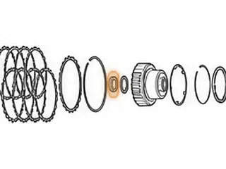 Bearing W/Race, AB60E/AB60F Forward Clutch Drum To Coast Clutch Hub (.341”Thick) (1.565”OD)(.835”ID) 2007-Up — Part # 77232A