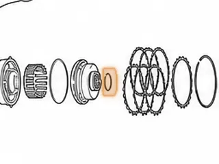 Snap Ring, AB60E/AB60F Holds Coast Clutch Spring Retainer In Drum (.055”Thick)(1.737”OD) 2007-Up — Part # 77877A