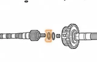 Race, AB60E/AB60F Intermediate Shaft To Rear Planet (.030”Thick)(1.574”OD)(.835”ID) 2007-Up — Part # 77248A