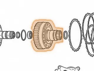 Hub, AB60E/AB60F Reverse Clutch (5 1/4” Overall Length)(40 Teeth Hub) 2007-Up — Part # 77576A