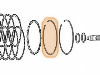 Snap Ring, AB60E/AB60F Holds Direct Clutch Pressure Plate In Drum (.087”Thick)(7 1/2”OD) 2007-Up — Part # 77878A