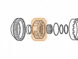 Planet, AB60E/AB60F Front (8 Gear) (Uses A 42 Teeth Sun Gear) 2007-Up — Part # 77582A