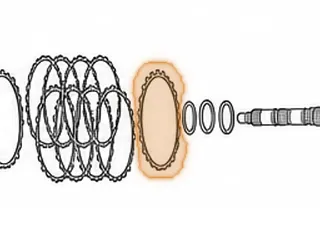 Steel, AB60E/AB60F Low/Reverse Clutch (.078”)(17 Teeth)(W/2 Notches)(5.706”ID)(Dished) 2007-Up — Part # 77135A