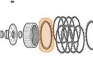 Pressure Plate, AB60E/AB60F Low/Reverse Clutch (.118”)(16 Teeth)(5.707”ID) 2007-Up — Part # 77154AG