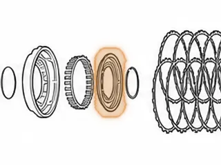 Piston/Retainer, AB60E/AB60F Direct Clutch Spring (Bonded)(5.745”OD)(4.304”ID) 2007-Up — Part # 77985A